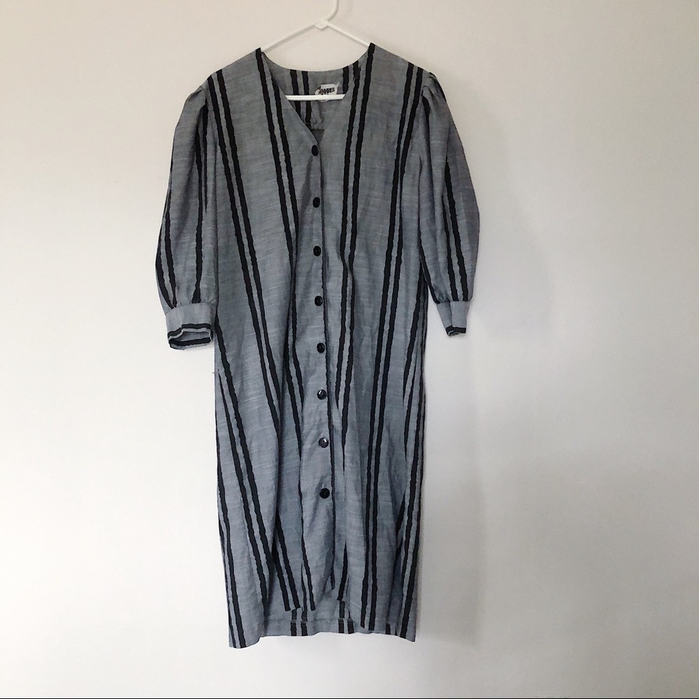 Vintage Button Front Dress